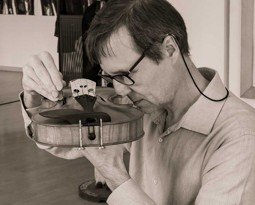 Artemi D’Alex, Violin Maker and String Instruments Expert
